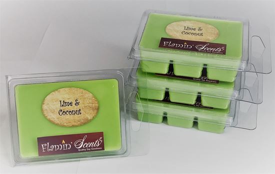 Picture of SOY WAX MELTS - LIME & COCONUT