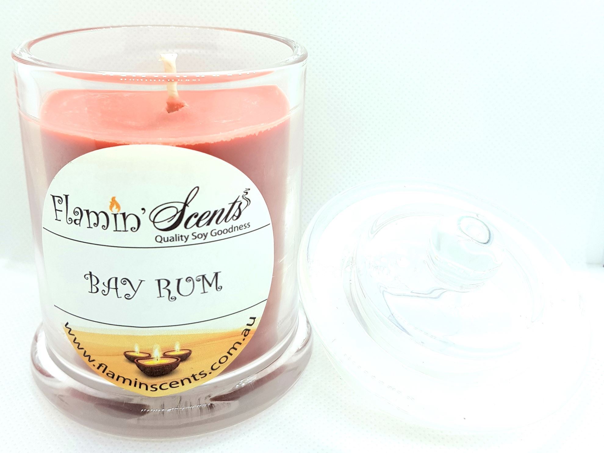 Flamin Scents. BAY RUM CANDLE