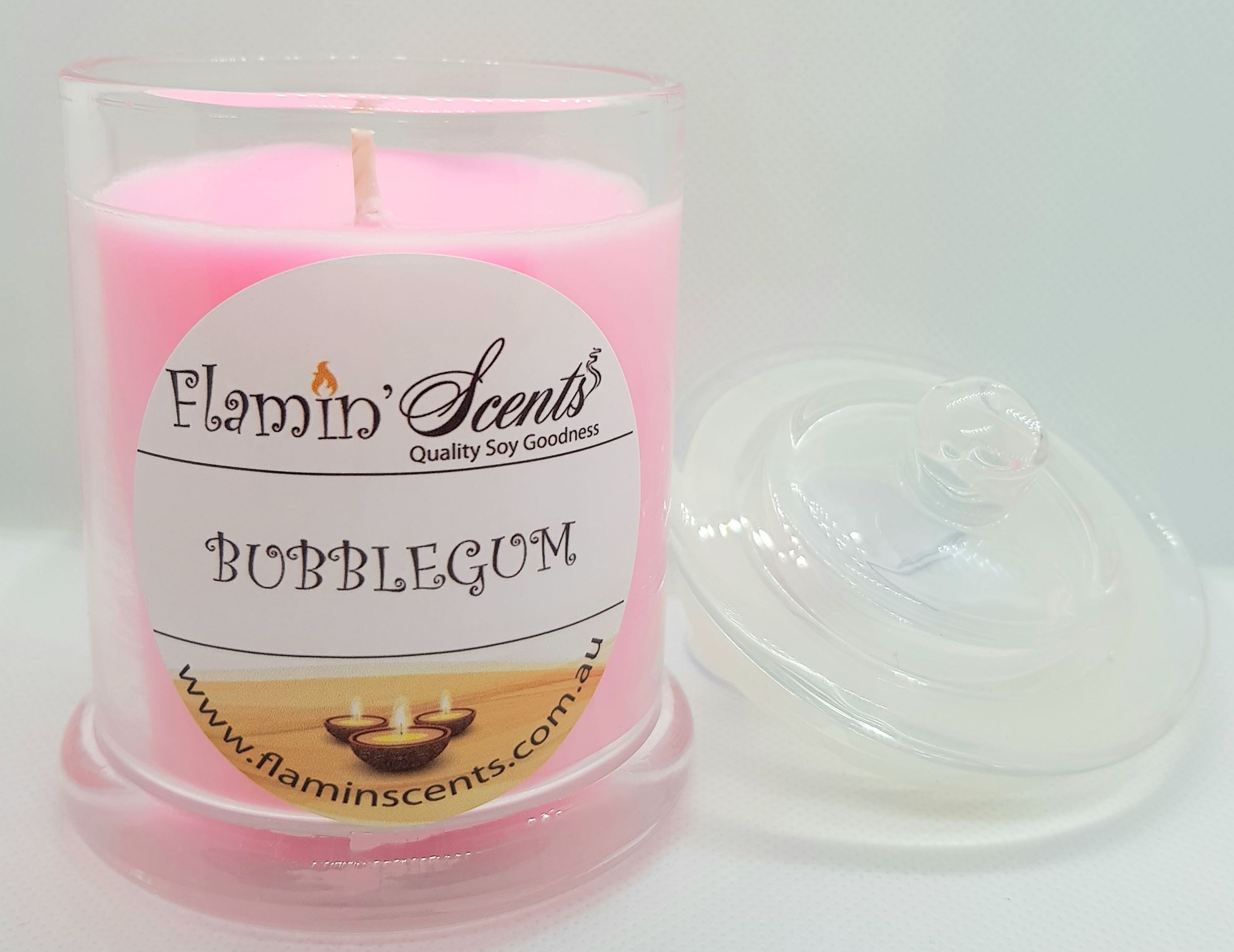 Flamin Scents. BUBBLEGUM CANDLE