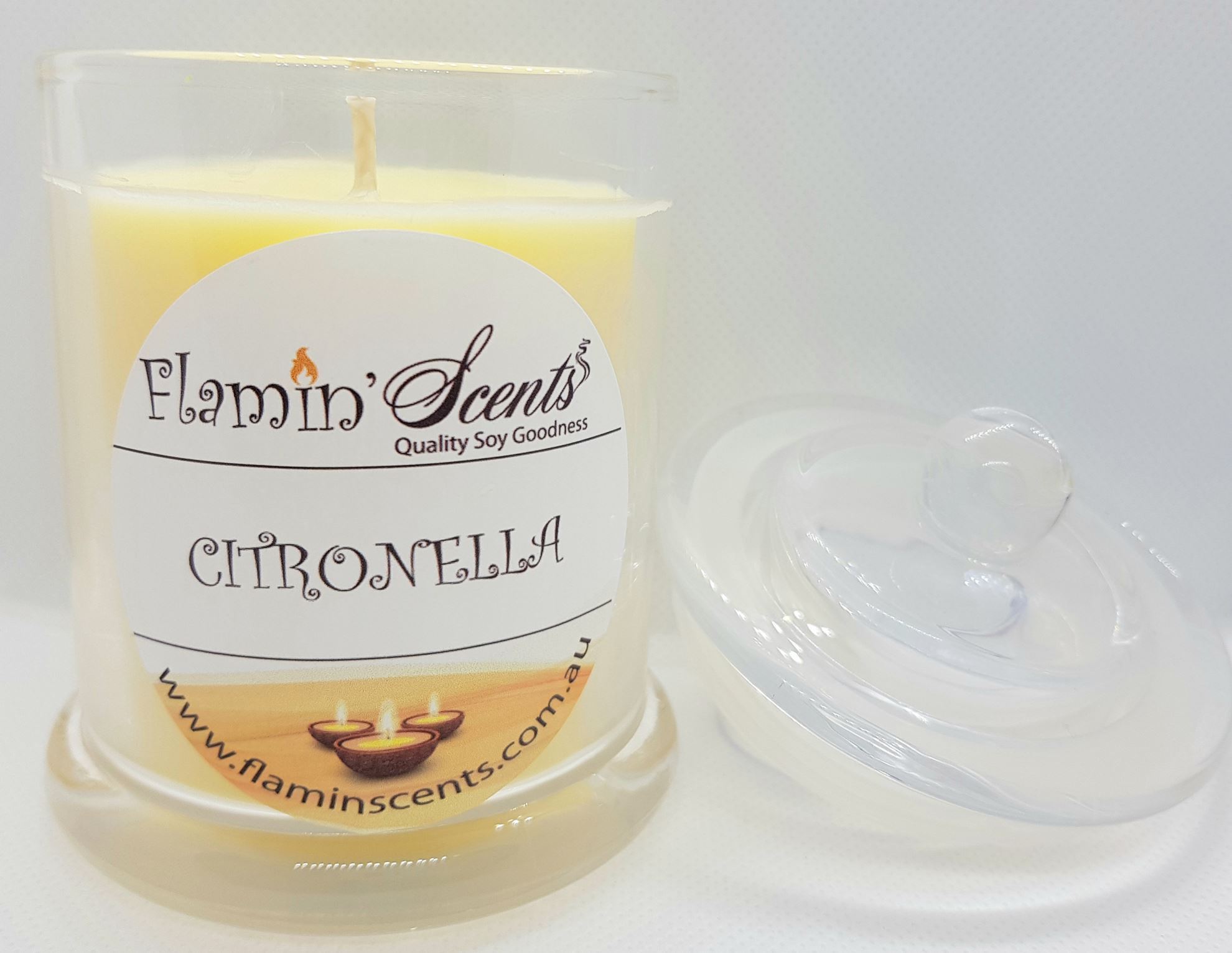 Flamin Scents. CITRONELLA CANDLE