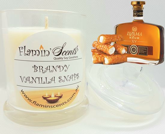 Picture of BRANDY VANILLA SNAPS CANDLE